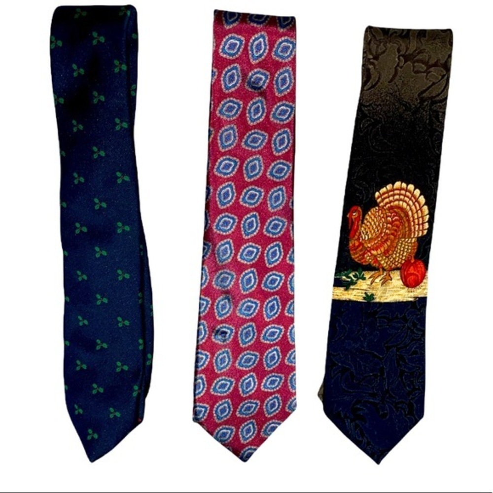 Set of 3 ties: Holiday edition